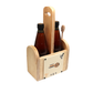 2 Sidr Honey Bottles + Wooden Gift Basket (1kg Each)